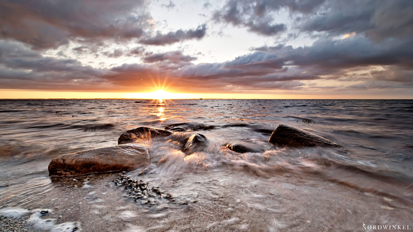 Sonnenuntergang an der Ostsee fotografieren